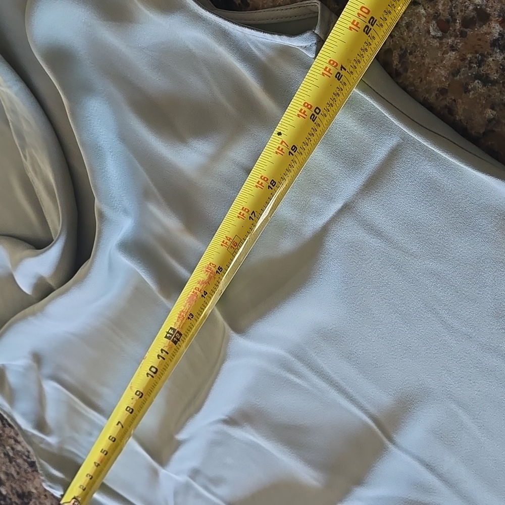 Banana Republic Women's sage green Cowl Neck Blouse - Picture 7 of 8
